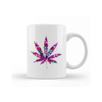 Baskı Dükkanı Cannabis Marijuana 02 Kupa