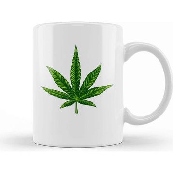 Baskı Dükkanı Cannabis Marijuana Kupa