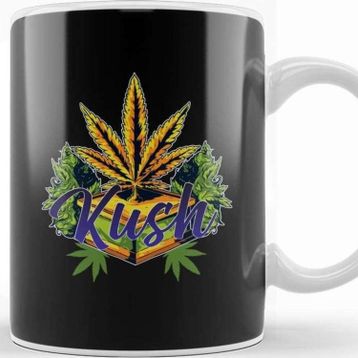 Baskı Dükkanı Cannabis Marijuana Kush Kupa