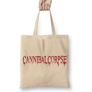 Baskı Dükkanı Cannibal Corpse Death Obituary Morbid Angel Suffocation Vital Remains Bez Çanta