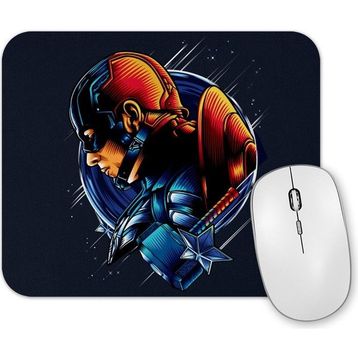 Baskı Dükkanı Captain America 01 Mouse Pad