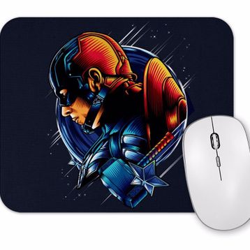 Baskı Dükkanı Captain America 01 Mouse Pad
