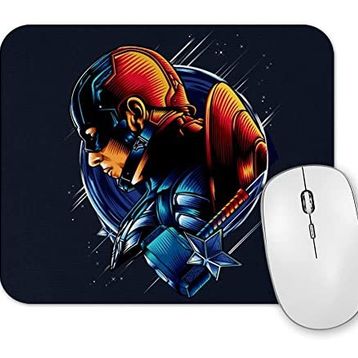 Baskı Dükkanı Captain America 01 Mouse Pad