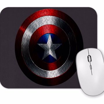 Baskı Dükkanı Captain America 2 Mouse Pad