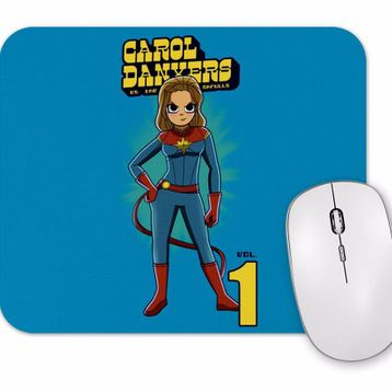 Baskı Dükkanı Captain Marvel Carol Danvers the Skrulls Mouse Pad