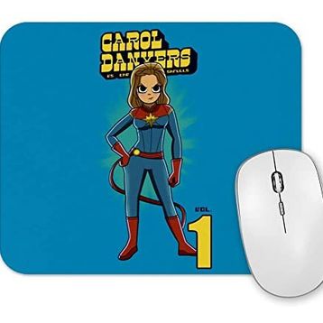 Baskı Dükkanı Captain Marvel Carol Danvers the Skrulls Mouse Pad