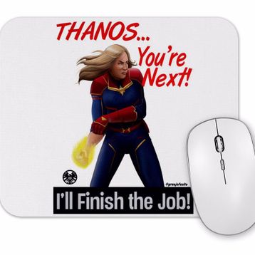 Baskı Dükkanı Captain Marvel Thanos Mouse Pad