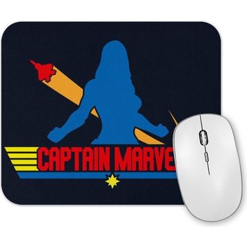 Baskı Dükkanı Captain Marvel Top Captain Mouse Pad