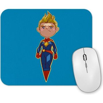 Baskı Dükkanı Captain Marvel Top Captain Mouse Pad