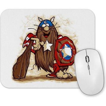 Baskı Dükkanı Captain Mouse Pad