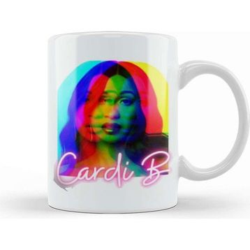Baskı Dükkanı Cardi B Gıft Art Kupa Bardak