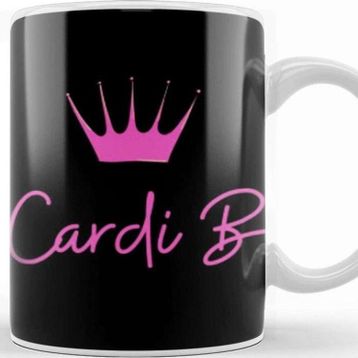 Baskı Dükkanı Cardi B Kupa Bardak