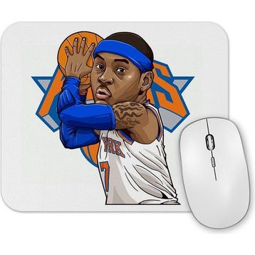 Baskı Dükkanı Carmelo Anthony New York Knicks Mouse Pad