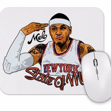 Baskı Dükkanı Carmelo New York Knicks Mouse Pad