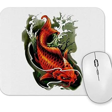 Baskı Dükkanı Carpa Mouse Pad