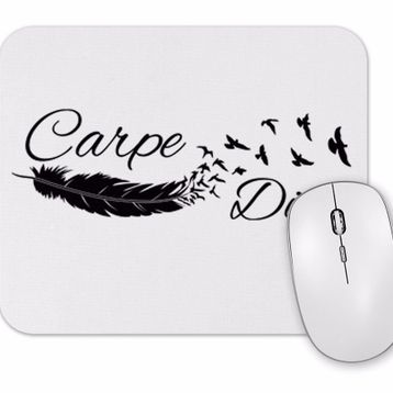 Baskı Dükkanı Carpe Diem Mouse Pad