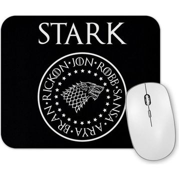 Baskı Dükkanı Casa Stark Logo Mouse Pad