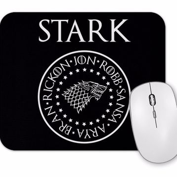 Baskı Dükkanı Casa Stark Logo Mouse Pad