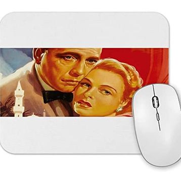 Baskı Dükkanı Casablanca Retro Mouse Pad