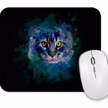 Baskı Dükkanı Cat Color Kedi 2 Mouse Pad