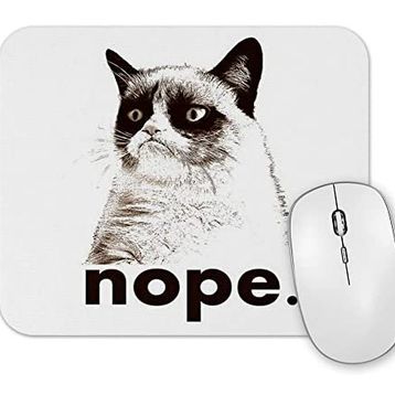 Baskı Dükkanı Cats Kedi Nope Mouse Pad