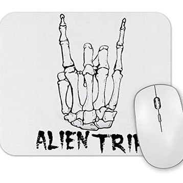 Baskı Dükkanı Caveira Alien Trip Mouse Pad