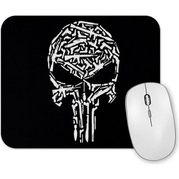 Baskı Dükkanı Caveira Armas Mouse Pad