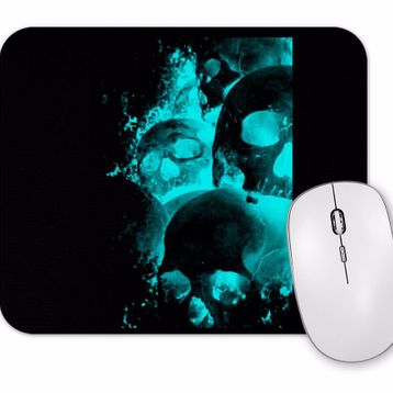 Baskı Dükkanı Caveira Fluor Mouse Pad
