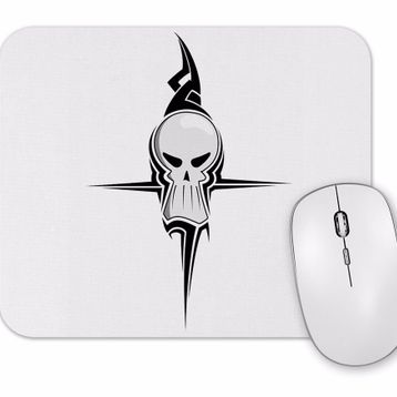 Baskı Dükkanı Caveira Tribal Mouse Pad