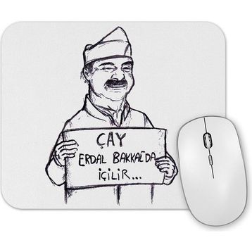 Baskı Dükkanı Cay Erdal Bakkalda İçilir Mouse Pad