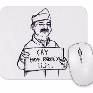 Baskı Dükkanı Cay Erdal Bakkalda İçilir Mouse Pad