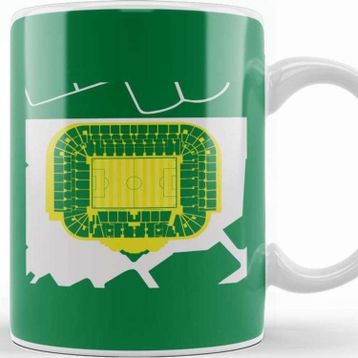 Baskı Dükkanı Celtic Park Stadium Overhead Kupa