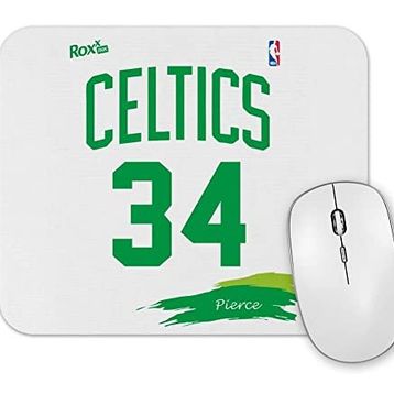 Baskı Dükkanı Celtıcs 34 Pierce White Roxx Ink Mouse Pad