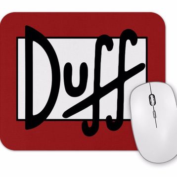 Baskı Dükkanı Cerveja Duff Mouse Pad