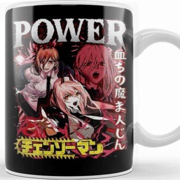 Baskı Dükkanı Chainsaw Man Kupa