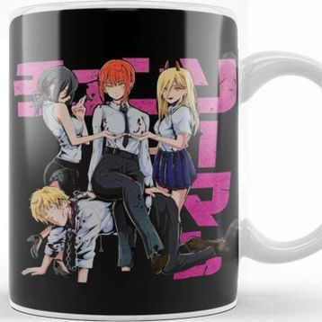 Baskı Dükkanı Chainsaw Man Kupa