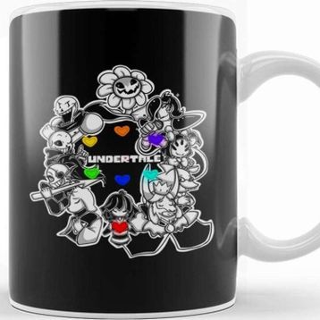 Baskı Dükkanı Chara Undetale Undertale Friends Kupa