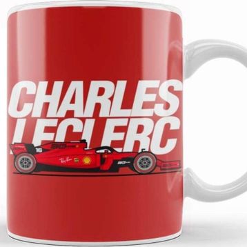 Baskı Dükkanı Charles Leclerc Ferrari Kupa