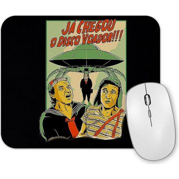 Baskı Dükkanı Chaves Ja Chegou O Disco Voador Mouse Pad