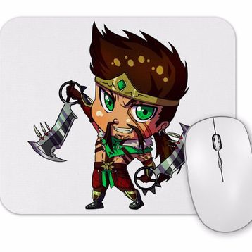 Baskı Dükkanı Chibi Draven By Gamu Chan Mouse Pad