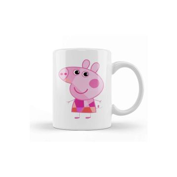 Baskı Dükkanı Chibi Peppa Pig Kupa Bardak