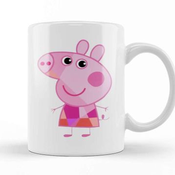 Baskı Dükkanı Chibi Peppa Pig Kupa Bardak