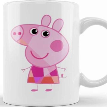 Baskı Dükkanı Chibi Peppa Pig Kupa Bardak