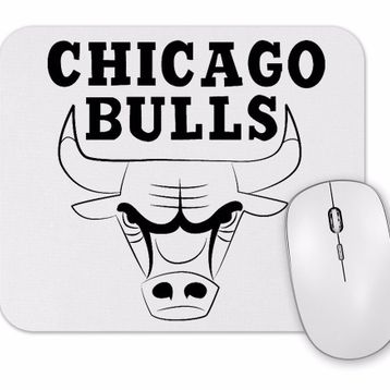 Baskı Dükkanı Chicago Bulls Logo Mouse Pad