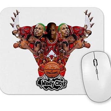 Baskı Dükkanı Chicago Bulls Mouse Pad