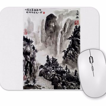 Baskı Dükkanı Chinese Landscape Mouse Pad