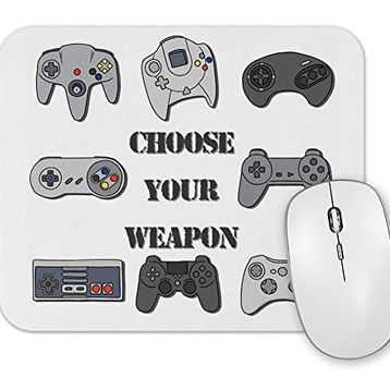 Baskı Dükkanı Choose Your Weapon Mouse Pad