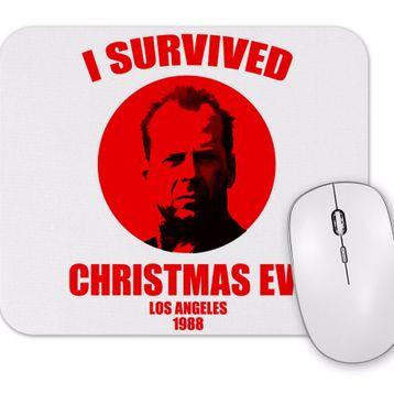 Baskı Dükkanı Christmas Eve Survivor Mouse Pad