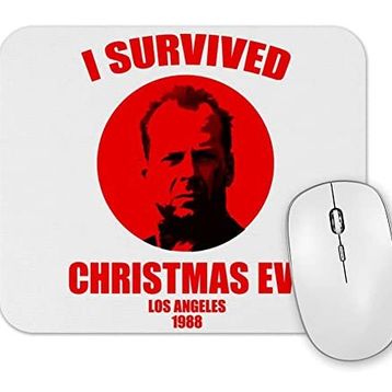Baskı Dükkanı Christmas Eve Survivor Mouse Pad