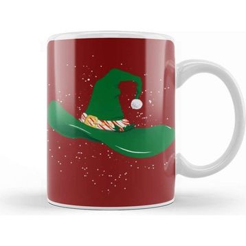 Baskı Dükkanı Christmas Witch Santa Witch Kupa
